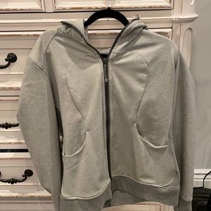 Lululemon gray zip up hoodie